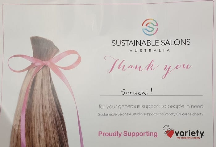 variety hair donation