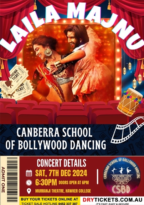 laila majnu in concert canberra