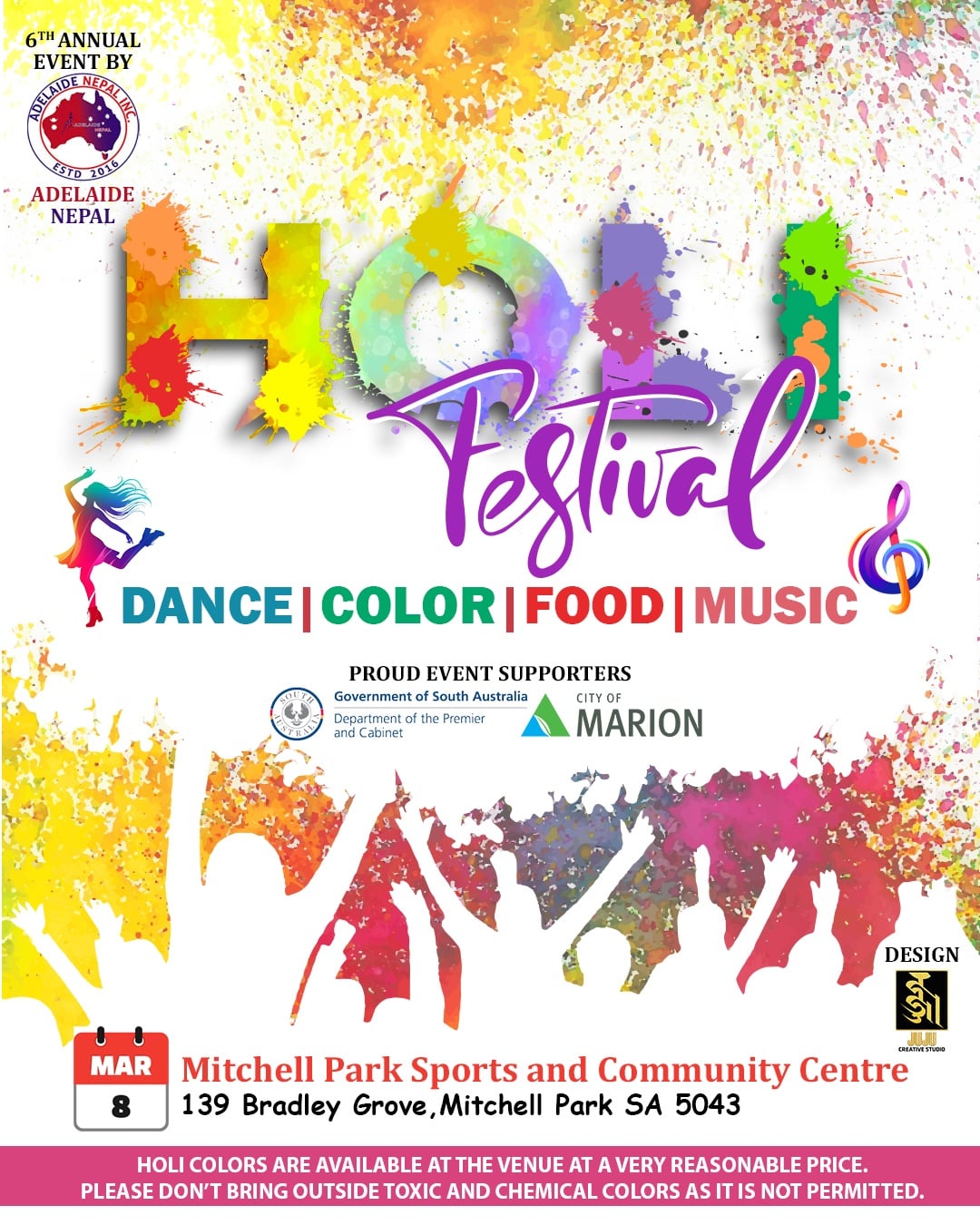 Adelaide holi